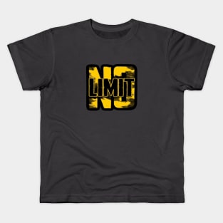 No Limit- Positive Mindset Kids T-Shirt